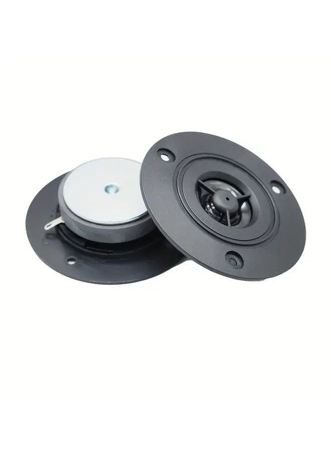 2pcs 3 Inch 4 Ohm 10W Titanium Alloy Tweeter Speaker Assembly High Fidelity Audio - Image 3