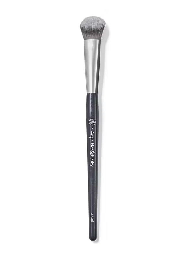 BK BEAUTY Angie Hot & Flashy A506 Concealer Brush - "Kitten Paw" Face Brush - Under -Eye Concealing and Contouring - Makeup Brushes - Image 1
