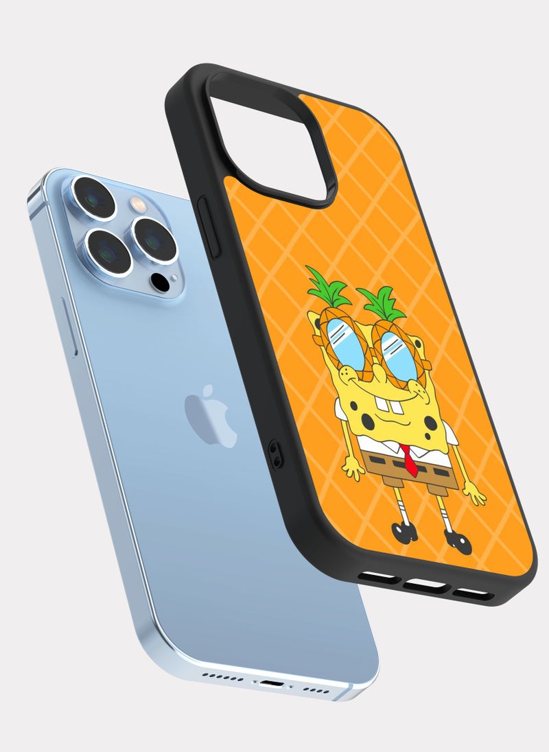 PXLAAT iPhone 13 Pro Max case cover SpongeBob  - Image 2