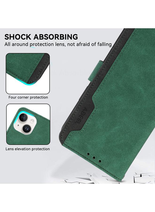 اس-توب جراب لهاتف Samsung Galaxy A06 4G ABEEL جراب هاتف جلدي مغناطيسي RFID ملون - Image 5