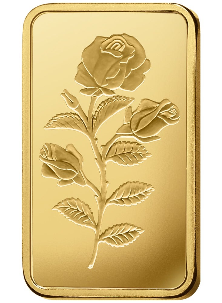 Pamp Suisse Rosa 5 Gram Gold Bar 24KT - Image 3