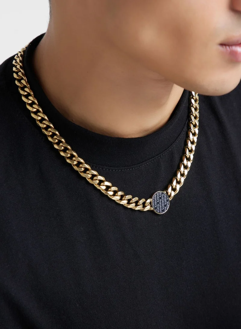GUESS Casual Pave Ring Necklace