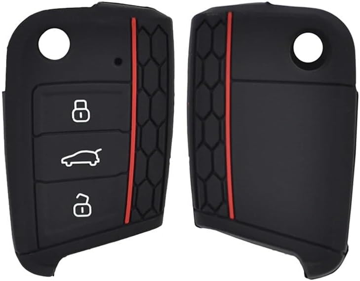 QASULER Silicone Key Case for VW Cars - Image 3