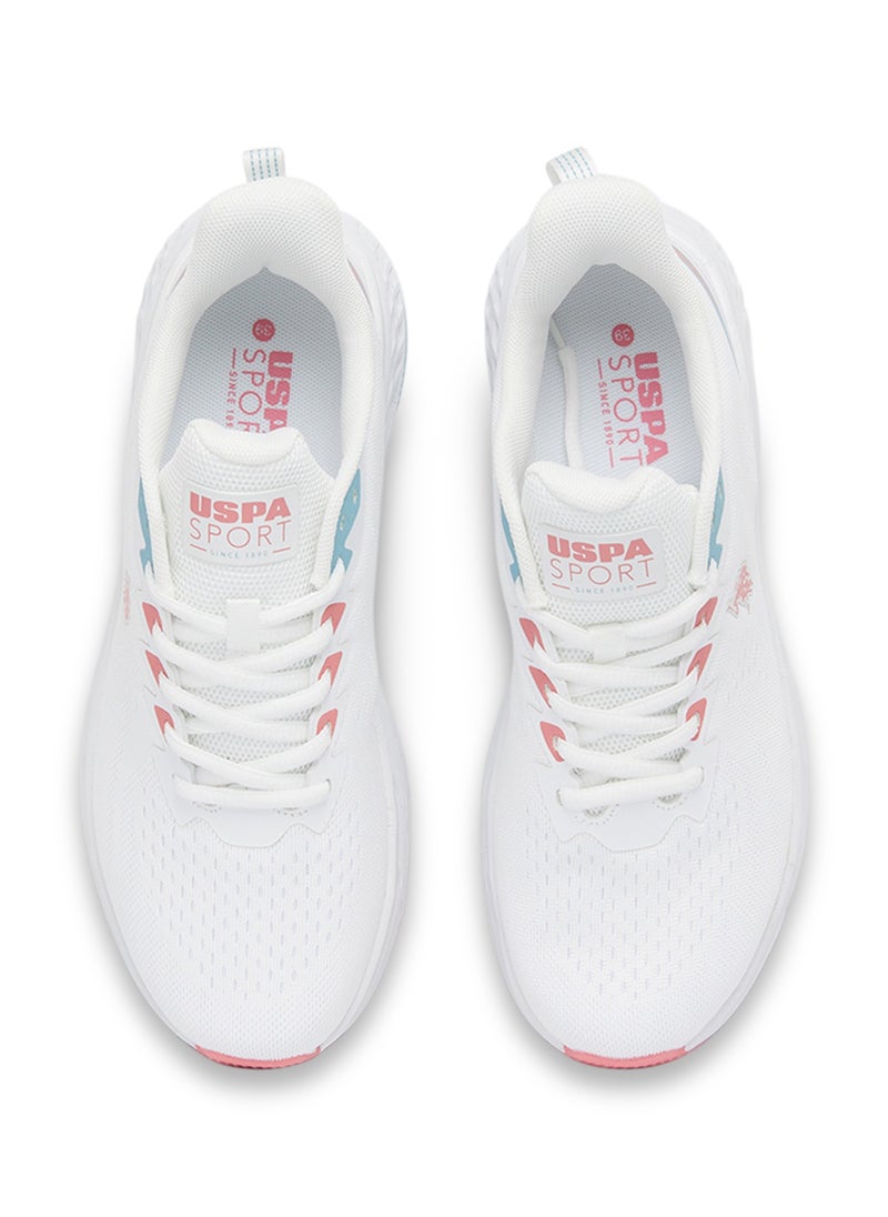 U.S. Polo Assn. Women's White Low-Top Limited Edition Lightweight Sneaker – So Stylish and Light, You Can’t Ignore!  - Image 4
