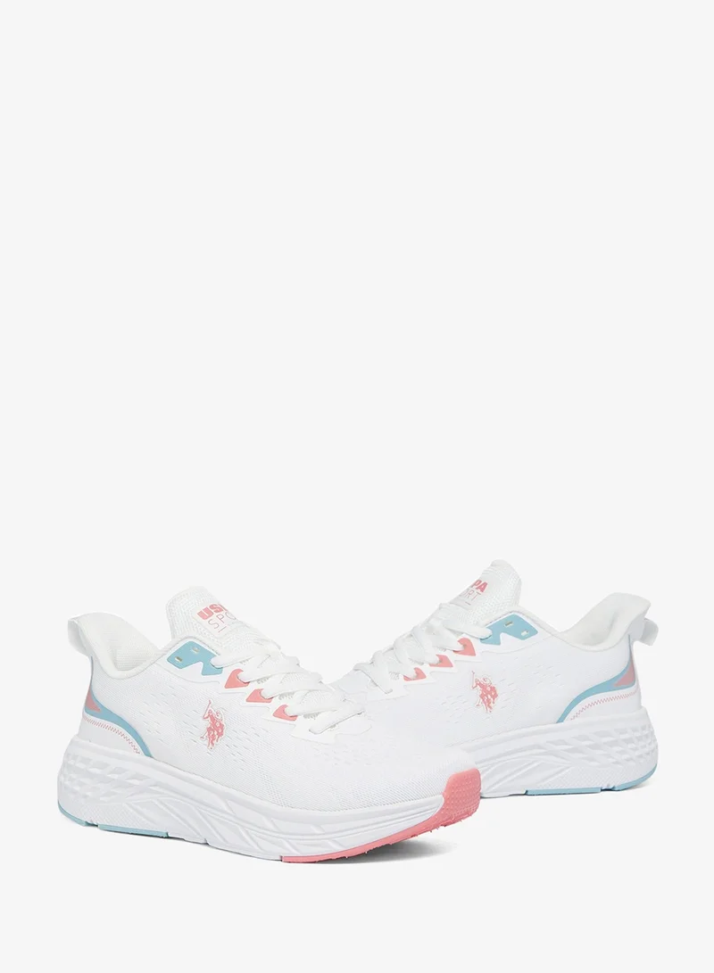 U.S. Polo Assn. White Women's White Low-Top Limited Edition Lightweight Shoes Sneaker - So Stylish and Light, You Can’t Ignore! for Women | Best Price UAE