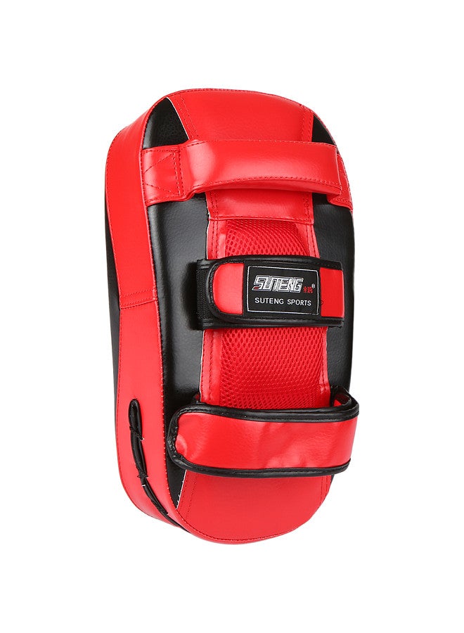 SUTENG Boxing Glove Kick Boxing Muay Thai Punching Pad Curved Strike Shield Boxing Training Mitt Punching Pad Outdoor Sports Mitten Boxing Practice Equipment Boxing Pad Arm Pad  - Image 1