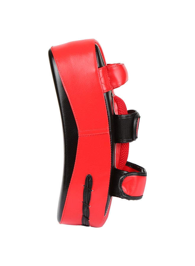 SUTENG Boxing Glove Kick Boxing Muay Thai Punching Pad Curved Strike Shield Boxing Training Mitt Punching Pad Outdoor Sports Mitten Boxing Practice Equipment Boxing Pad Arm Pad  - Image 4