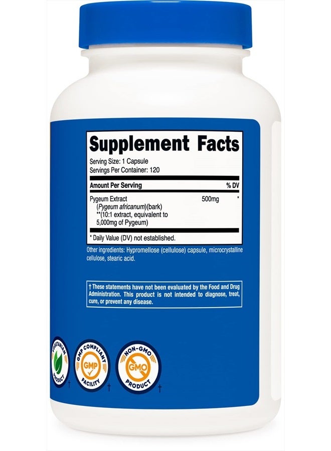 Nutricost بيجيوم 5000 ملغ، 120 كبسولة - Image 2