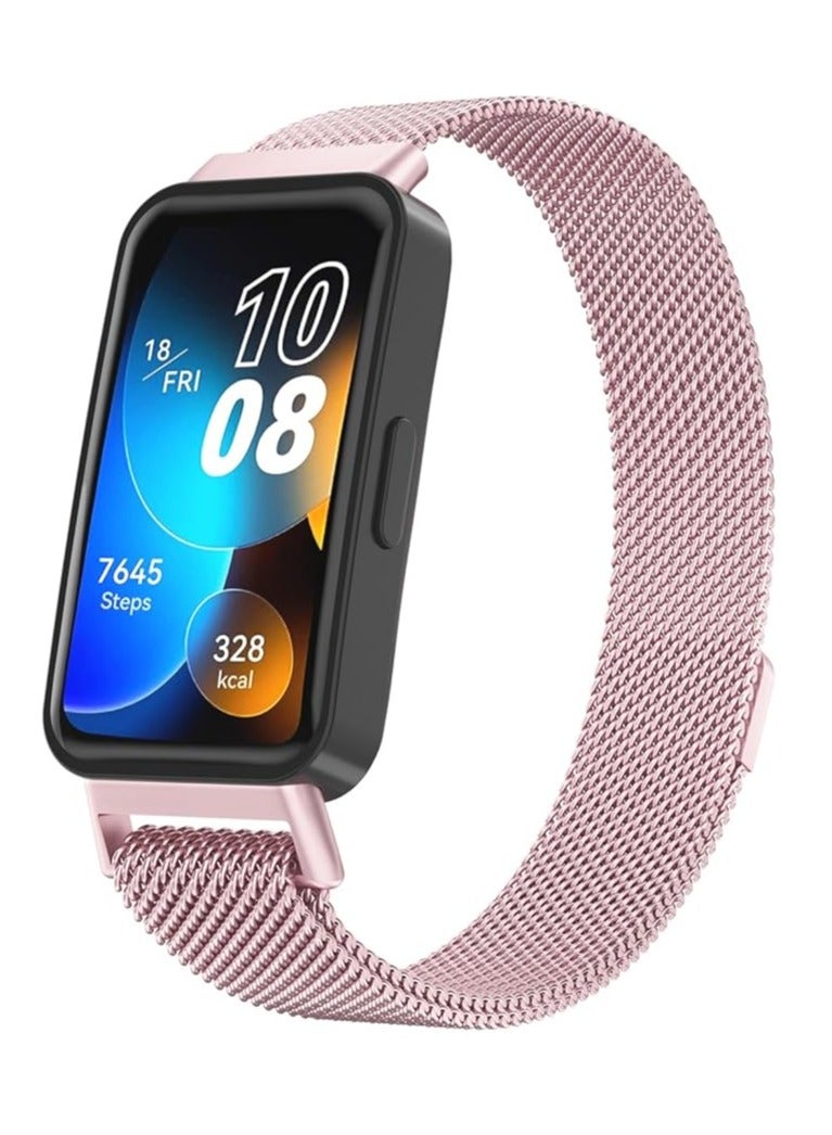 Strap For Honor Band 10 / Huawei Band 10 Smart Stainless Steel Wristband Bracelet For Huawei Band 10 Replacement Wristband Bracelet. - Image 1