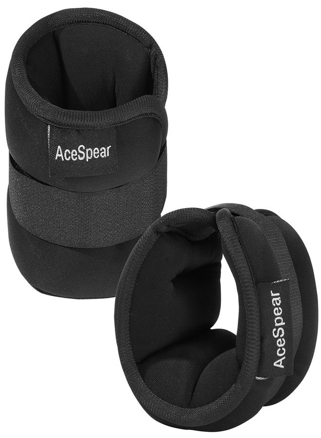 AceSpear Ankle Weights for Men Women Wrist Weights 2 * 1lb 2lbs 3lbs 4lbs 5lbs 6lbs Leg weights Sandbags Kids Arm Hand Weights for Fitness Walking Running Gym (1 lb x 2) - Image 1