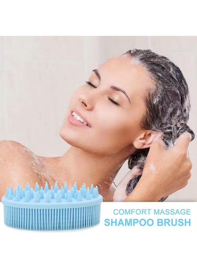 PRITASHA Soft Silicone Body Scrubber - Gentle Exfoliating Bath Brush for Sensitive Skin, Baby Bath Brush, Hygienic Body Wash Scrubber for Shower, All Skin Types Suitable (Bath and Shampoo Brush-0K) - Image 2