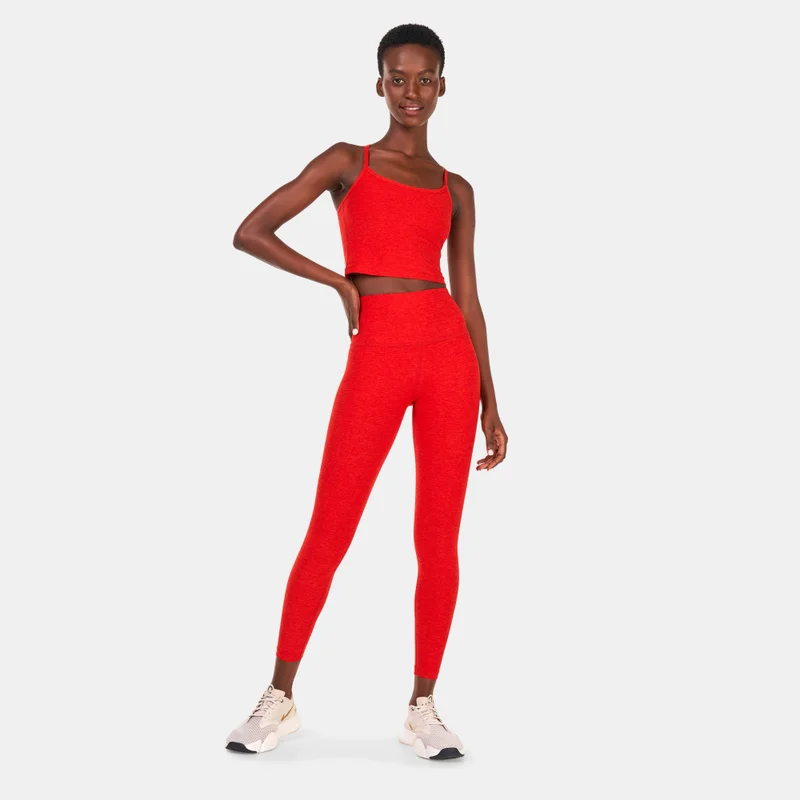 Beyond Yoga Women's Spacedye Slim Racerback Cropped Tank Top
