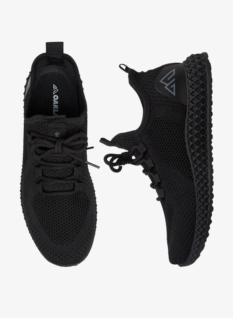 Oaklan by Shoexpress BLACK Women Lace-Up Sports Shoes for Women | Best Price UAE