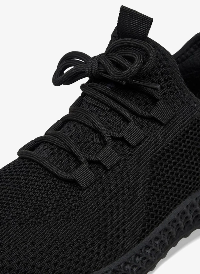 Oaklan by Shoexpress BLACK Women Lace-Up Sports Shoes for Women | Best Price UAE