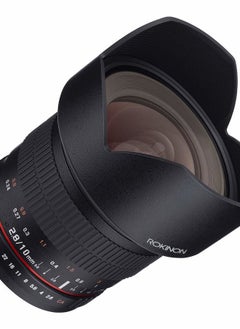 Rokinon 10mm F2.8 ED AS NCS CS Ultra Wide Angle Lens for Canon EF-M Mount Compact System Cameras (10M-M)  - Image 2