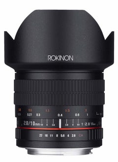 Rokinon 10mm F2.8 ED AS NCS CS Ultra Wide Angle Lens for Canon EF-M Mount Compact System Cameras (10M-M)  - Image 1