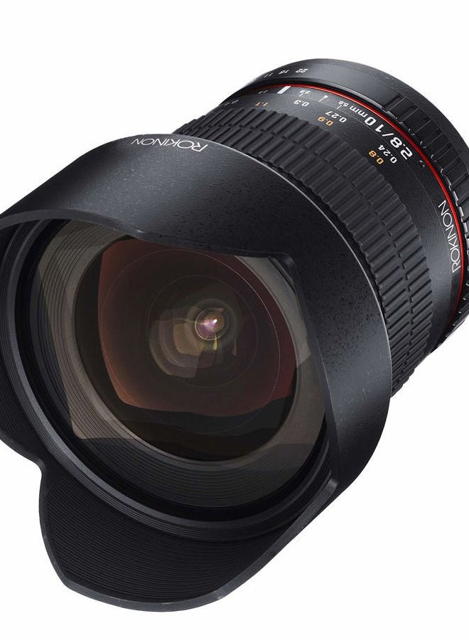 Rokinon 10mm F2.8 ED AS NCS CS Ultra Wide Angle Lens for Canon EF-M Mount Compact System Cameras (10M-M)  - Image 4