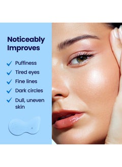 Honeyskin Eye Firm Antioxidant Nano Serum - with Hyaluronic Acid, Manuka Honey and Aloe Vera - Anti Aging and Anti Wrinkle - Spots and Hyperpigmentation Treatment (0.5oz)  - Image 4