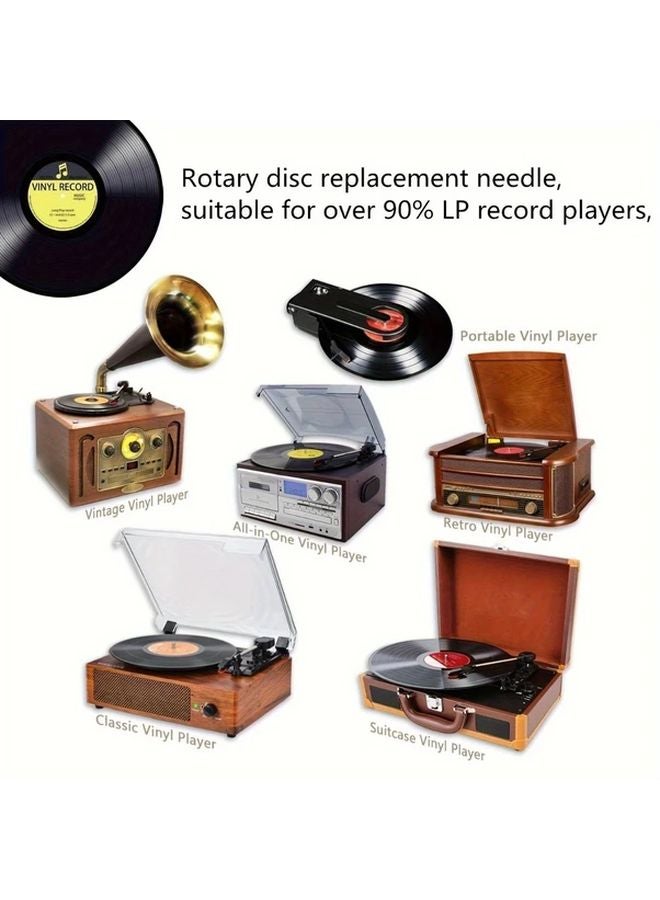1 قطعة إبرة مشغل أسطوانات عالمية بديلة متوافقة مع ION وJensen وCrosley وVictrola وSylvania - Image 5