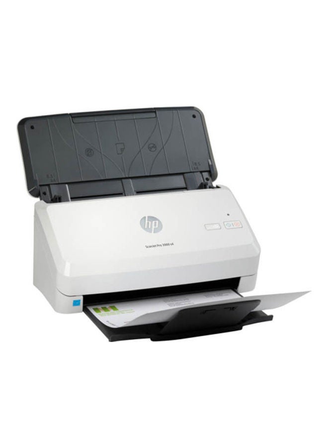 HP ماسح ضوئي سكانجيت برو 3000 S4 لإطعام الطفل أبيض - Image 2