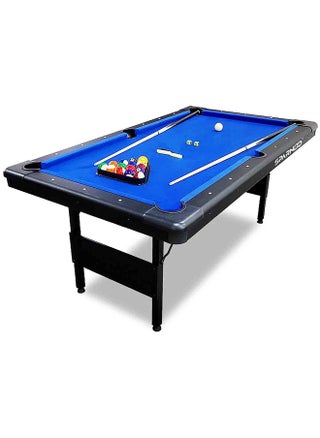 Sparnod Fitness SPT-80 8FT Billiards Pool Table – Durable MDF Construction with Blue Wool Cloth, Complete Set Included, Instant Setup, Foldable Design for Family and Pool Hall Use - pzsku/Z7301BEC4F2B2D5D8126CZ/45/1741176010/0be0eda8-94a8-4826-bc30-8e2151485d6f