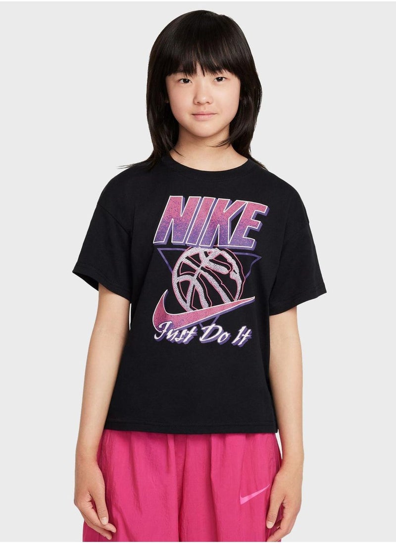 Nike - Youth Nsw Basketball T-Shirt - Image 1