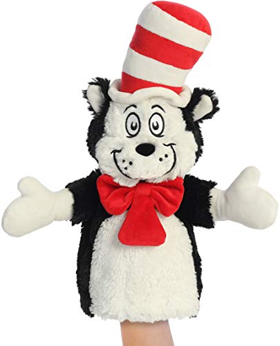 Aurora - Dr. Seuss - 14" Cat In The Hat Hand Puppet - Image 2