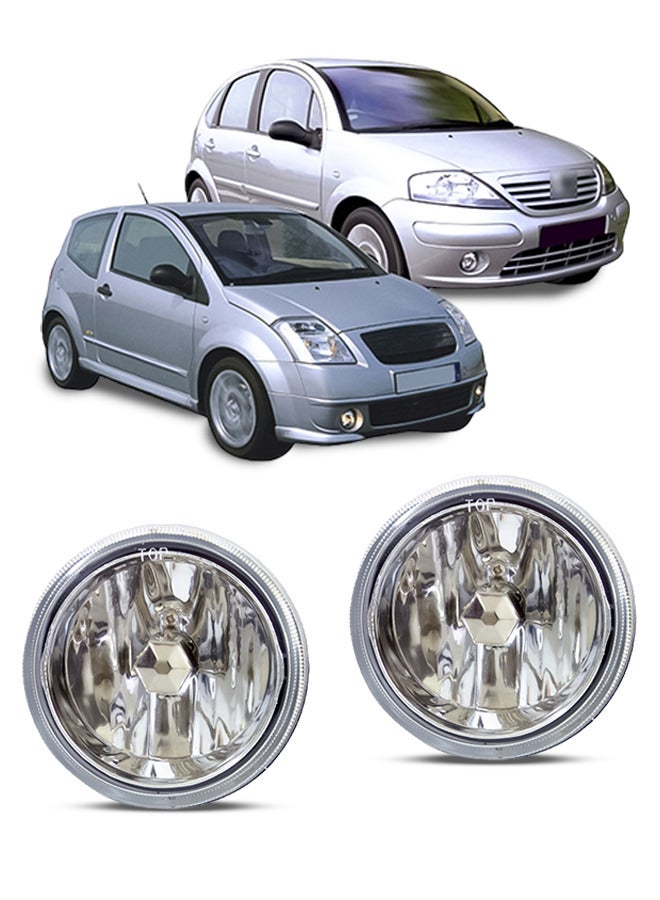 DLAA Pack of 2 CT270 Dlaa Fog Lamp Suitable for C3 2003 - Image 1