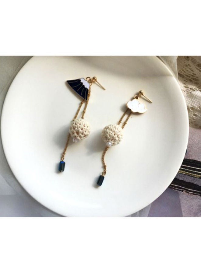 NIBEMINENT Mount Fuji Designed Dangle Earrings - Image 2