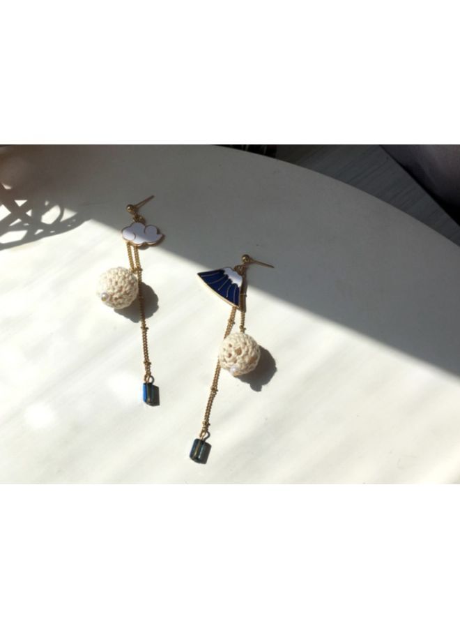 NIBEMINENT Mount Fuji Designed Dangle Earrings - Image 3