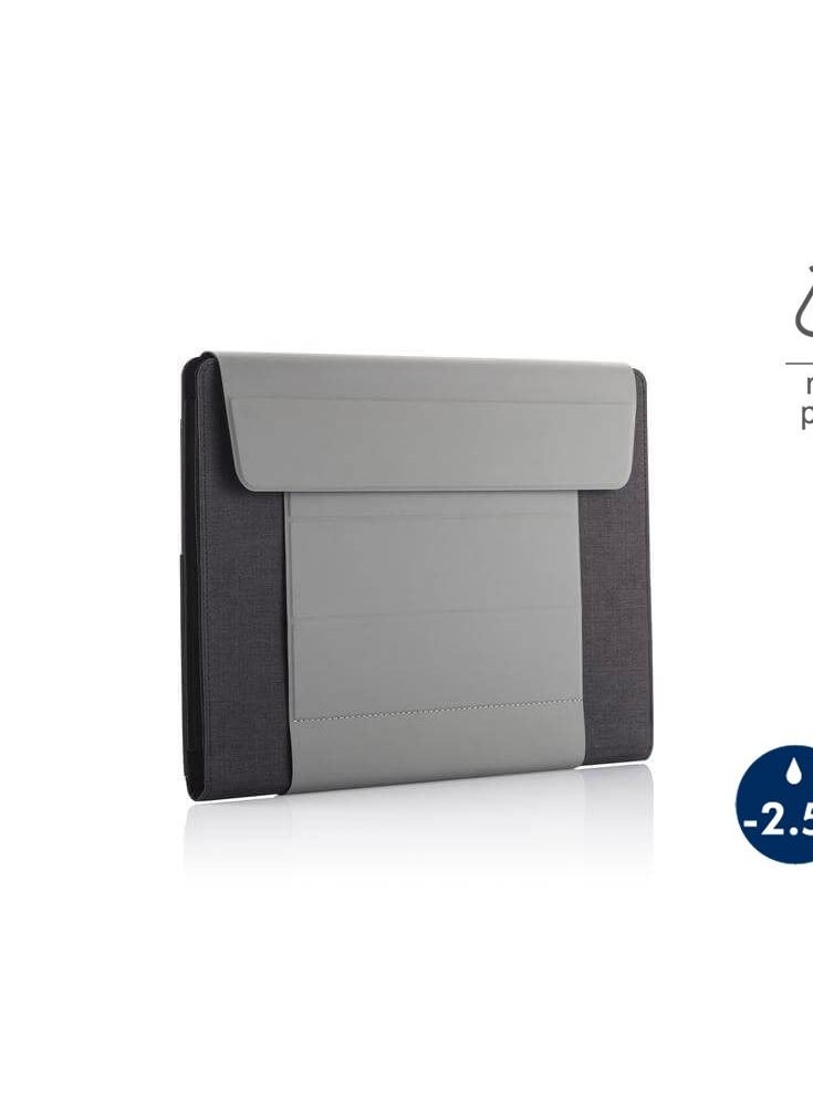 SANTHOME Laptop Sleeve Case 2-in-1 Laptop Sleeve and Workstation for Men and Women Macbook up to 15.6 inch Laptop (Grey)  - Image 2
