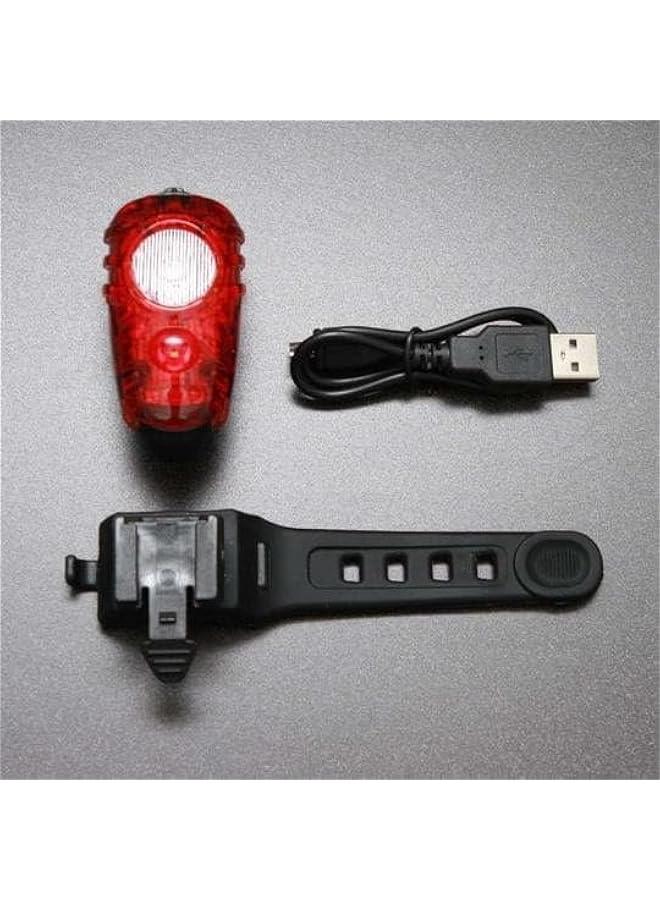 عربست مصباح الدراجة الخلفي Solas 250 USB قابل لإعادة الشحن - مصباح خلفي فائق السطوع لركوب الدراجات ليلاً - مصباح دراجات بخاصية وميض النهار - تركيب سهل لمصباح الذيل على الطرق، والجبال، والدراجات الكهربائية، والتنقل. - Image 2