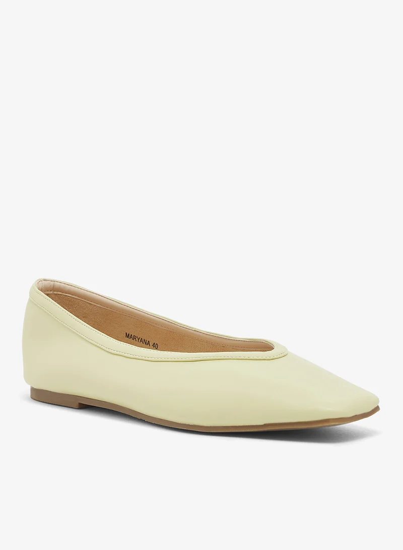 RAID Square Toe Flat Ballerinas