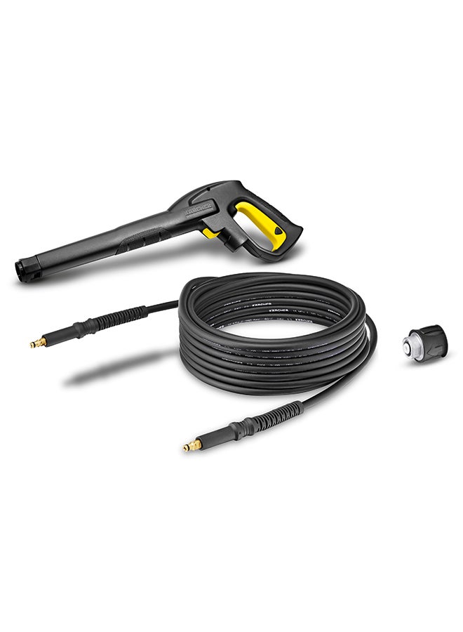 طقم خرطوم ضغط عالٍ Karcher Hk 7.5 + مسدس زناد أسود