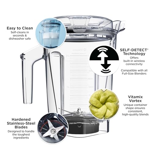 Vitamix 64-ounce Low-Profile Blending Container with SELF-DETECT - Image 3