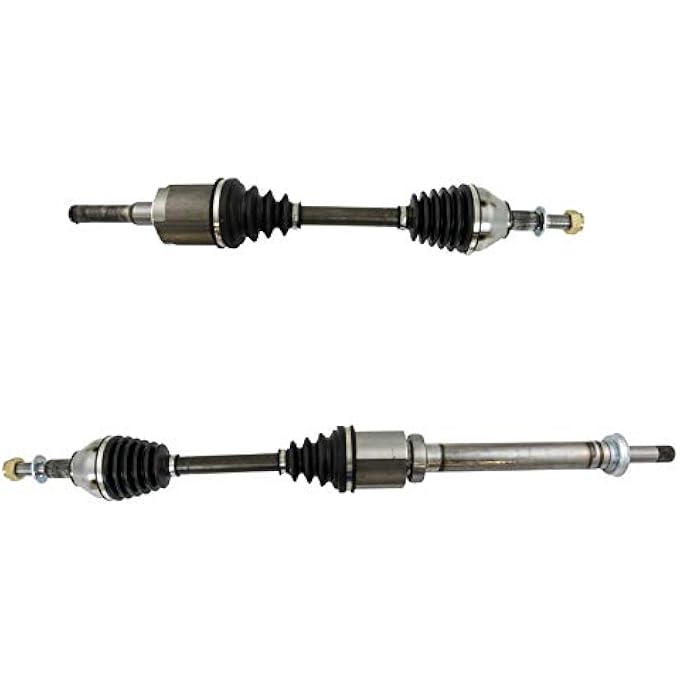 ريحني مجموعة تجميع محور محور TRQ CV CV الأمامية CV مجموعة جديدة من قطعتين 20132016 فورد فيوجن 15L16L20L توربو 20132016 لينكولن MKZ 20 لتر توربو دفع أمامي - Image 4