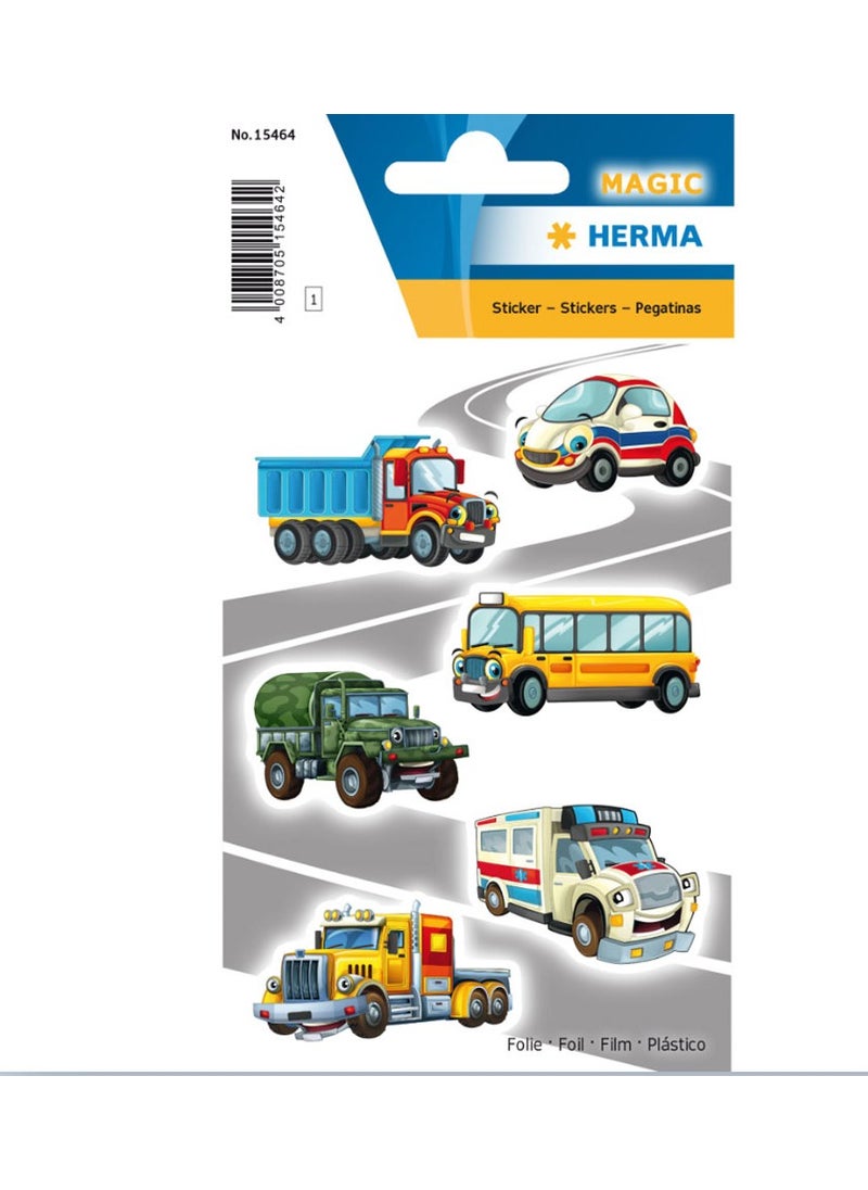 Herma Magic Cute Funny Cars Foil 15464 