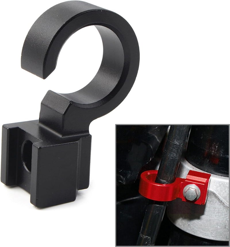 Wivplex Motorcycle Brake Hose Clamp - Red - Image 2