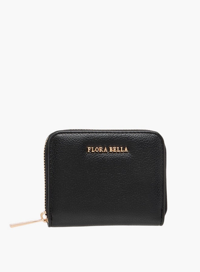 Flora Bella By Shoexpress Solid Zip Around Wallet - Image 1