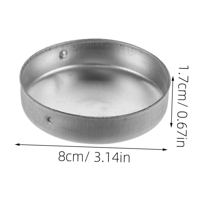 Metal Warning Post Caps 10 5X10 5X2 CM 2 PCS Safety Railing Covers Easy To Install - Image 3