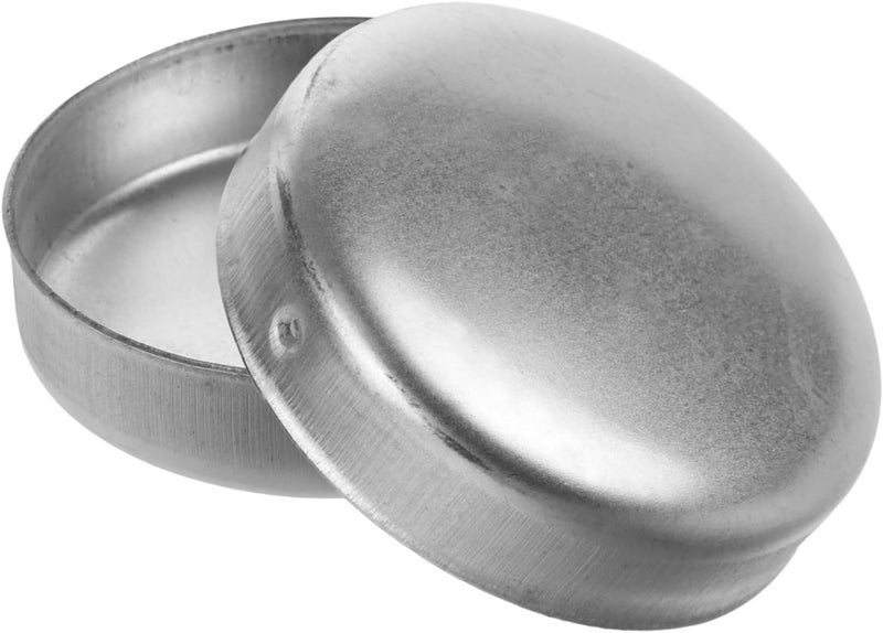 Metal Warning Post Caps 10 5X10 5X2 CM 2 PCS Safety Railing Covers Easy To Install - Image 1