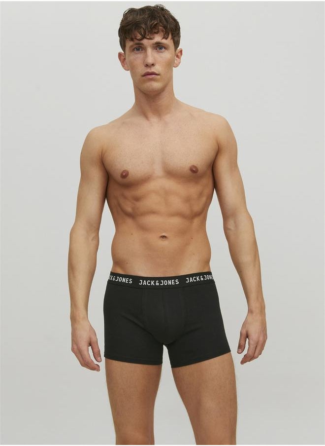JACK & JONES - Pack of 2 - Printed Waistband Trunks - Image 1