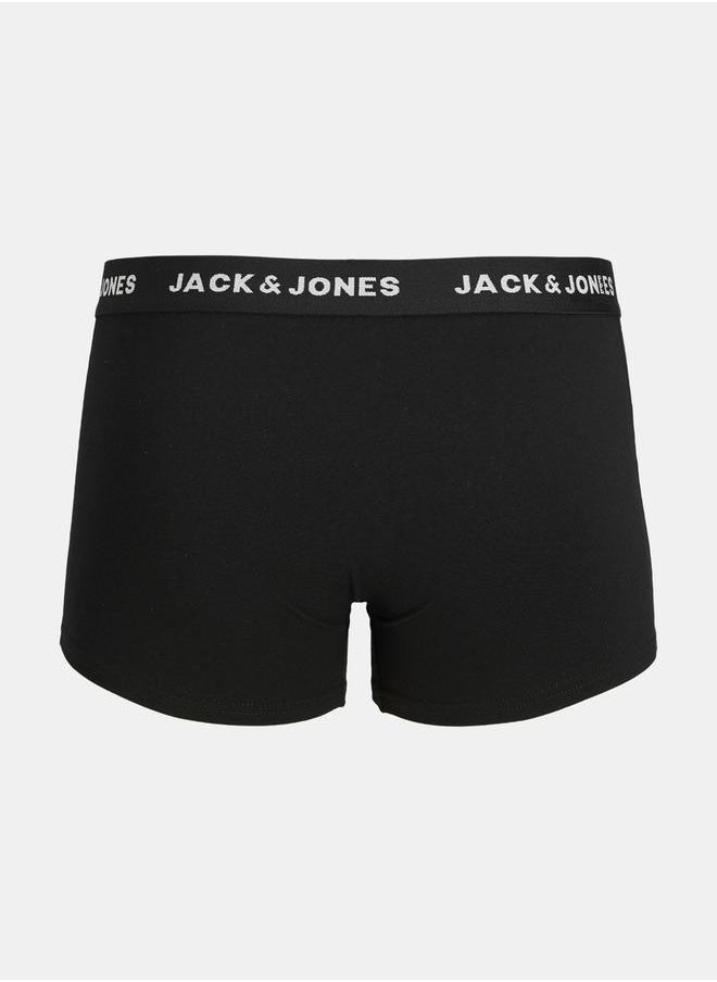 JACK & JONES - Pack of 2 - Printed Waistband Trunks - Image 1