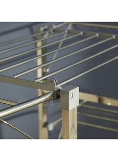 Home Box Acier Collapsible Clothes Dryer - 186X110X60 Cm  - Image 3