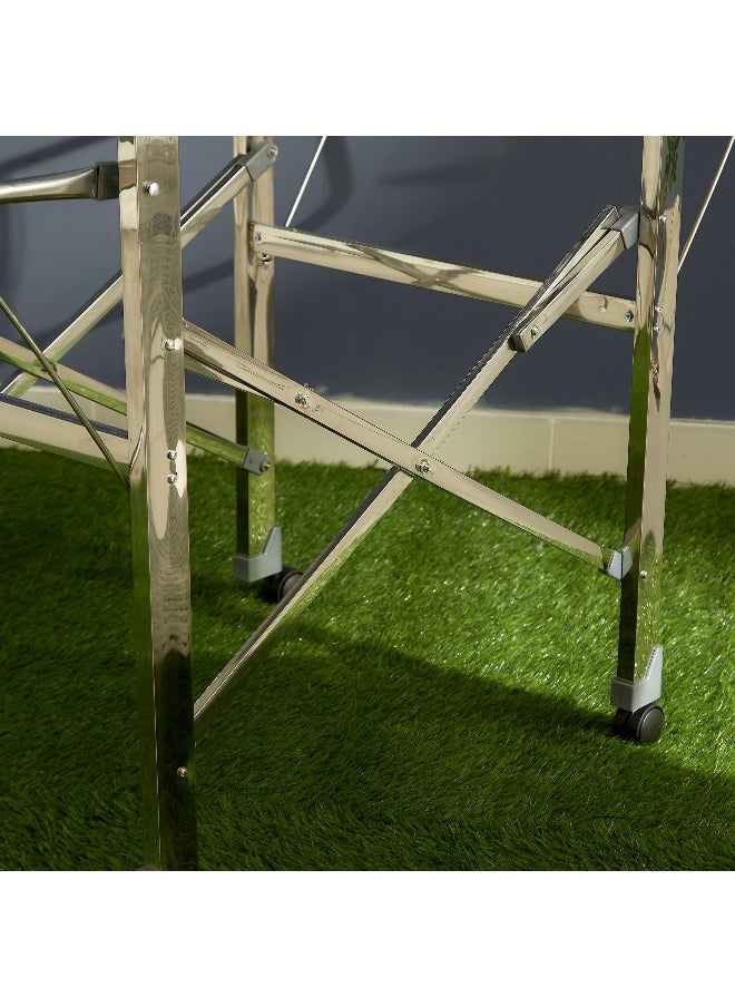 Home Box Acier Collapsible Clothes Dryer - 186X110X60 Cm  - Image 5
