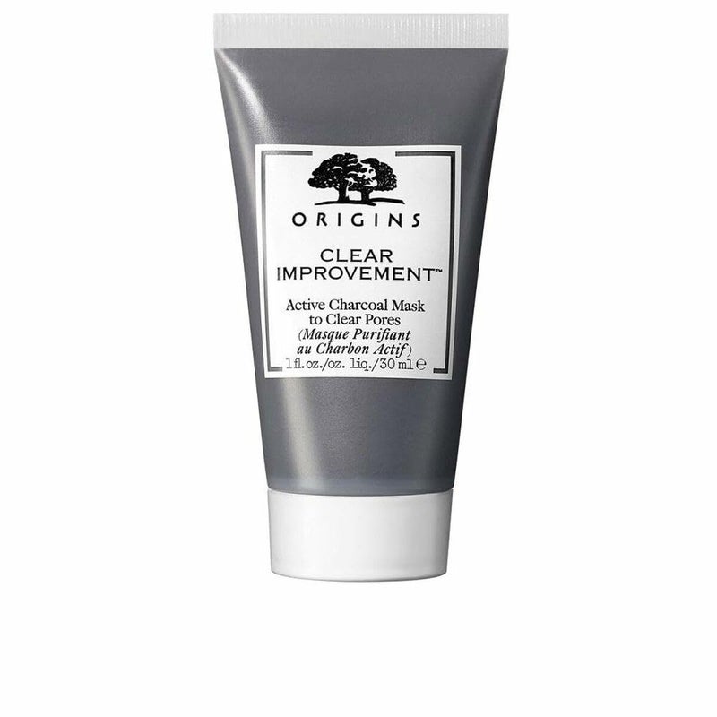 Origins Origins Clear Improvement Active Charcoal Mask to Clear Pores  Purifies  Reduces Excess Oil  With Bamboo Charcoal 1 Fl Oz