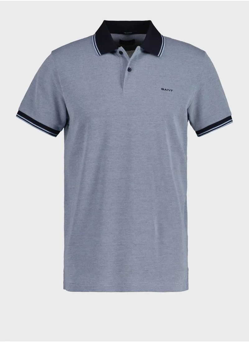 GANT Logo Oxford Polo