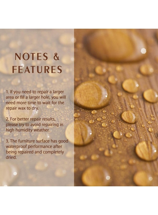 SEISSO Wood Furniture Scratch Repair Filler Sticks, 8 Colors Wax Sticks with Sharpener, Premium Wood Scratch/Dent/Crack/Mark/Stain Cover&Remover, Upgrade Crayons for Floor, Table, Door, Cabinet - Image 5