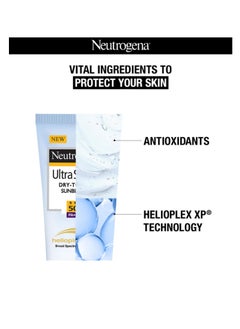 Neutrogena naturals Ultra Sheer Sunscreen SPF 50 Broad SpectrumBlue light protect No White Cast Water resistant Ultra light and Non sticky Oily Dry and Sensitive Skin 30 g Pack of 1  - Image 3