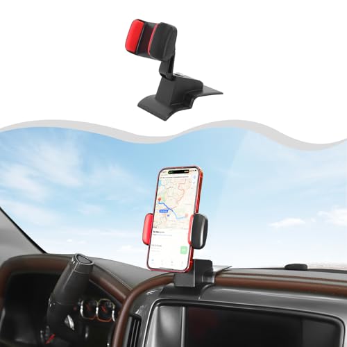HTHE MultiMount Dash Phone Holder Fit for 20142018 Chevy Silverado for GMC Sierra Black - Image 1